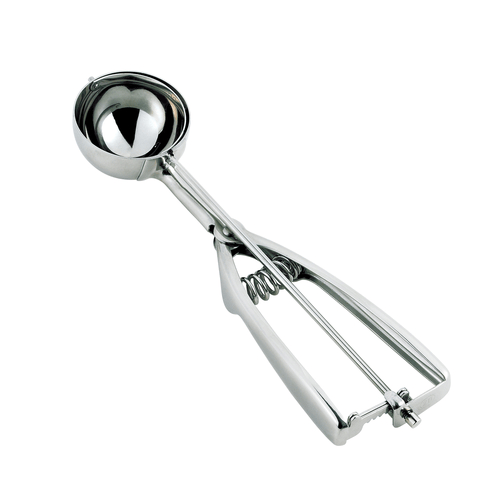 Browne Canada Foodservice Kitchen Tools Each Browne 573440 - 0.9 Oz Stainless Steel Twin Grip Ice Cream Scoop | Denson CFE