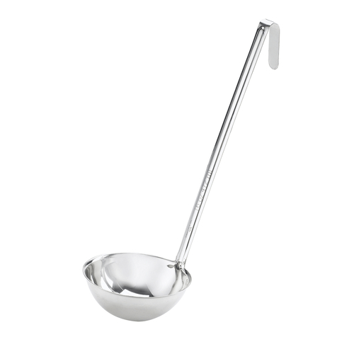 Browne Canada Foodservice Kitchen Tools Each Browne 575704 4 oz Optima Ladle - Stainless Steel, 12-1/2"L | Denson CFE