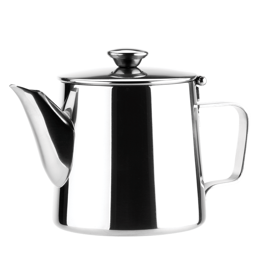 Browne Canada Foodservice Other Equipment Each Browne 515002 Contemporary Teapot 18/8 Stainless Steel 12 oz | Denson CFE
