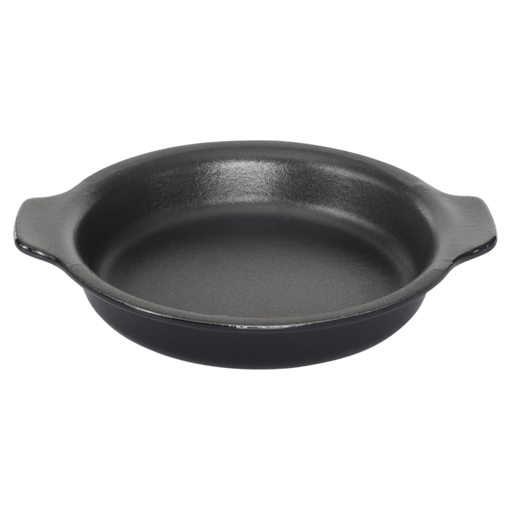 Browne Canada Foodservice Oven to Table Items Each Browne 573756 THERMALLOY Cast Iron Round Au Gratin 6.5 Inch Preseasoned | Denson CFE