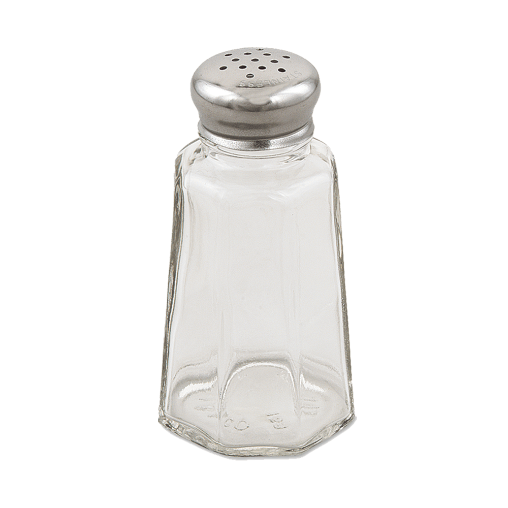 Browne Canada Foodservice Pepper Spice Case Browne 571930 Two Ounce Salt and Pepper Shakers with Mushroom Tops Packed 1 Dozen | Denson CFE