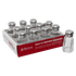 Browne Canada Foodservice Pepper Spice Set Browne 575224 S&P Shaker 1oz 30ml Glass with Stainless Steel Top Set of 12 | Denson CFE