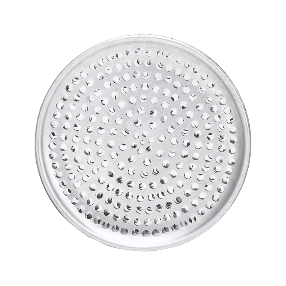 Browne Canada Foodservice Pizza Pans Each Browne 575353 Pizza Tray Aluminum 13 Inch 33cm Perforated | Denson CFE