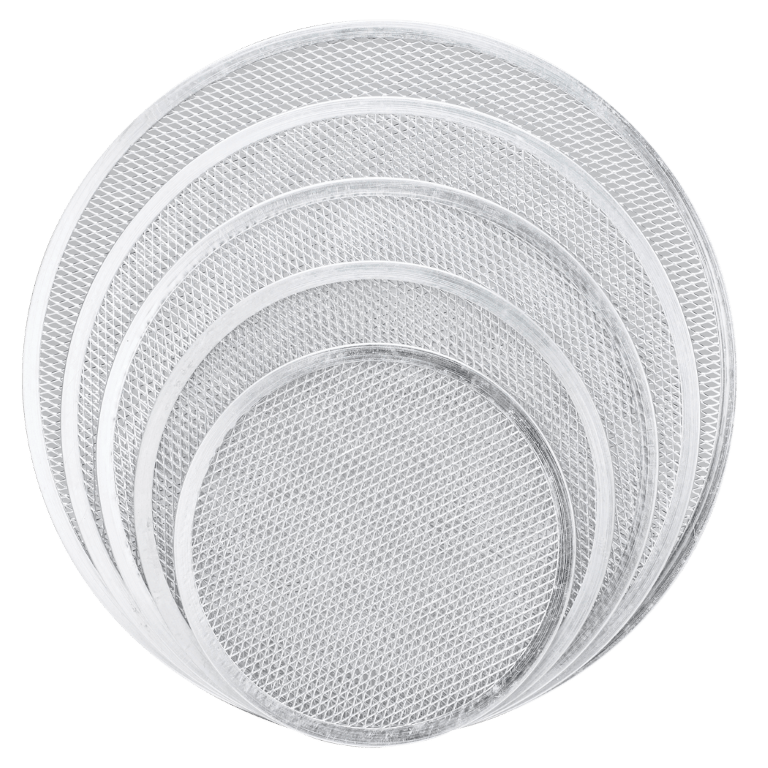 Browne Canada Foodservice Pizza Screens and Disks Each Browne 575361 Pizza Screen Aluminum 11 Inch | Denson CFE