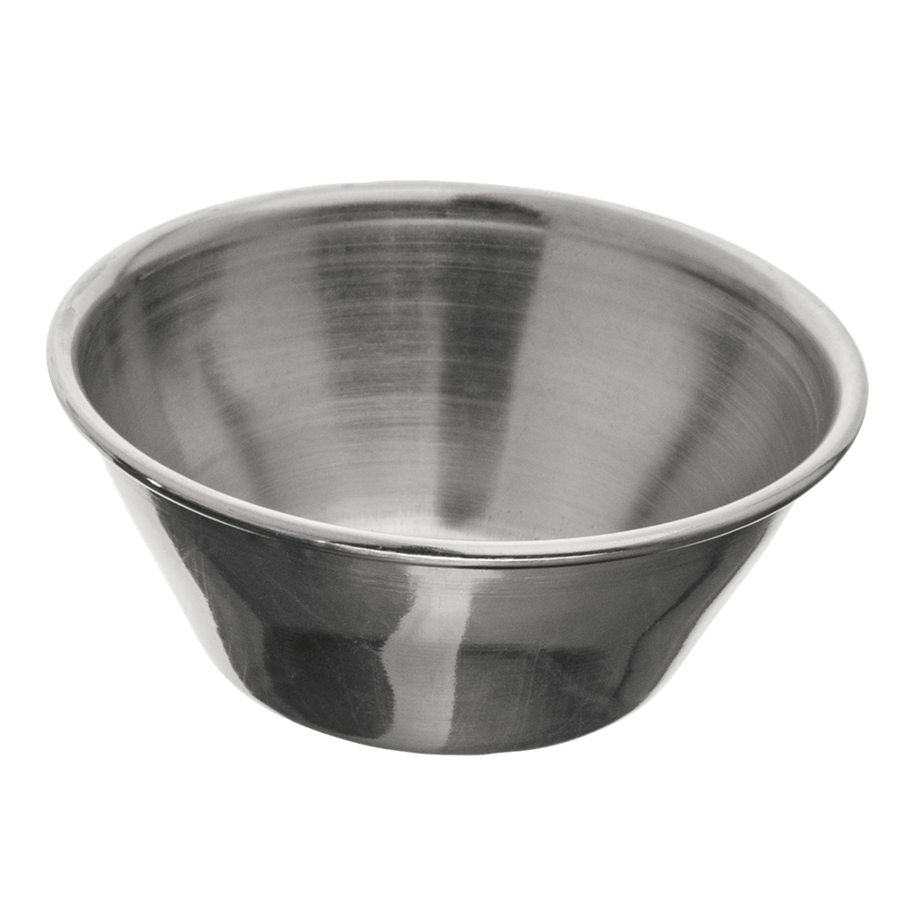 Browne Canada Foodservice Ramekins & Sauce Cup Each Browne 515057 Stainless Steel Sauce Cup, 4 oz | Denson CFE