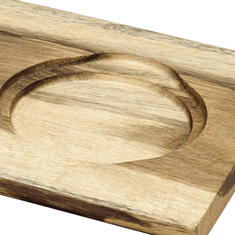 Browne Canada Foodservice Serving Each Browne 571267 Serve Board 11.8 x 6.7 Inch 30 x 17 Centimeter Acacia | Denson CFE