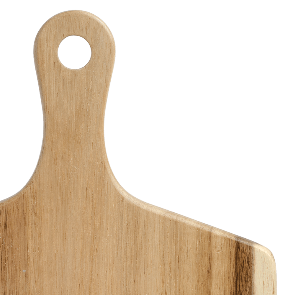 Browne Canada Foodservice Serving Each Browne 57128 Serving Board Handle Twelve Inch by Eight Inch Acacia | Denson CFE