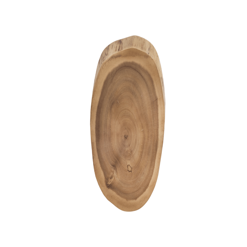 Browne Canada Foodservice Serving Each Browne 57168 Serving Board Oval Sixteen Inch by Eight Inch Acacia | Denson CFE