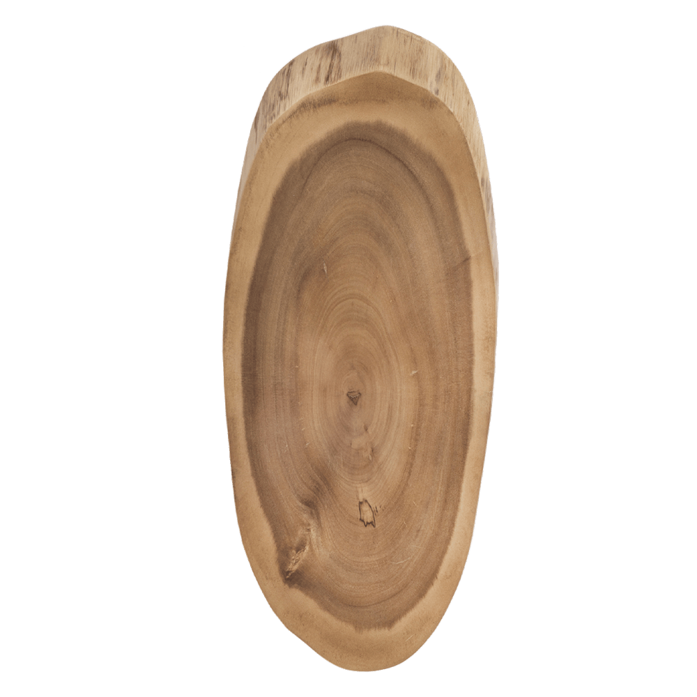 Browne Canada Foodservice Serving Each Browne 57208 Serving Board Oval Twenty Inch by Eight Inch Acacia | Denson CFE