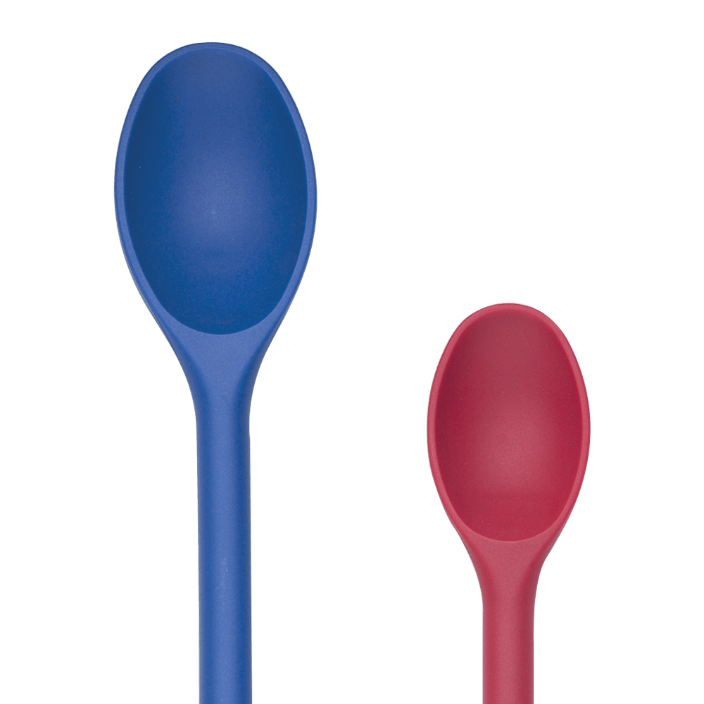 Browne Canada Foodservice Smallwares Each / Blue Browne 57538203 Nylon Fiberglass 12 Inch 30.5 Centimeters Spoon Blue | Denson CFE