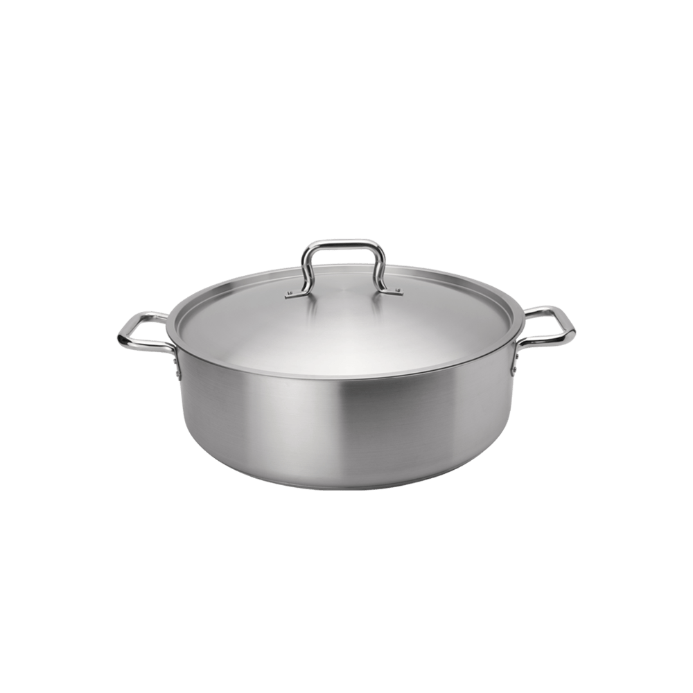 Browne Canada Foodservice Smallwares Each Browne 15 Qt. Elements Stainless Steel Brazier - 5734014 | Denson CFE