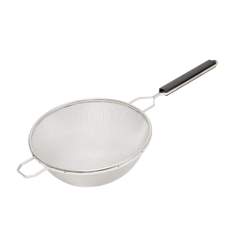 Browne Canada Foodservice Smallwares Each Browne 18196 Double Mesh Strainer Medium 6.25 inch / 16 cm | Denson CFE