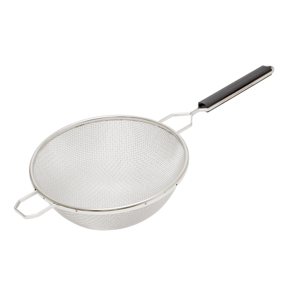 Browne Canada Foodservice Smallwares Each Browne 18198 Double Mesh Strainer, Medium 8 inch / 20.3 cm | Denson CFE