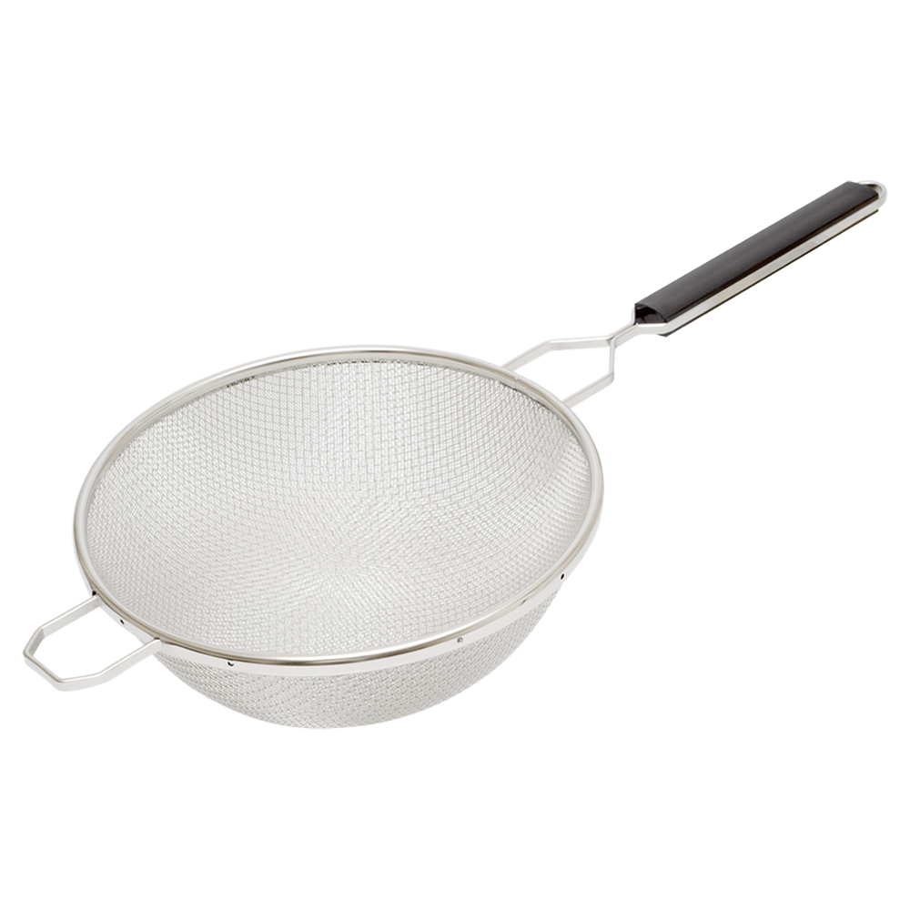 Browne Canada Foodservice Smallwares Each Browne 18199 Double Mesh Strainer Medium 10.25"/26cm | Denson CFE