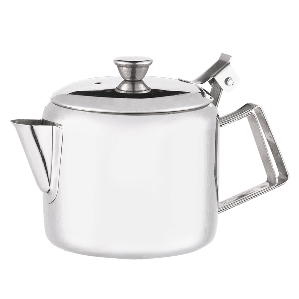 Browne Canada Foodservice Smallwares Each Browne 515000 Economy Teapot 18/10 Stainless Steel 12 Ounce | Denson CFE