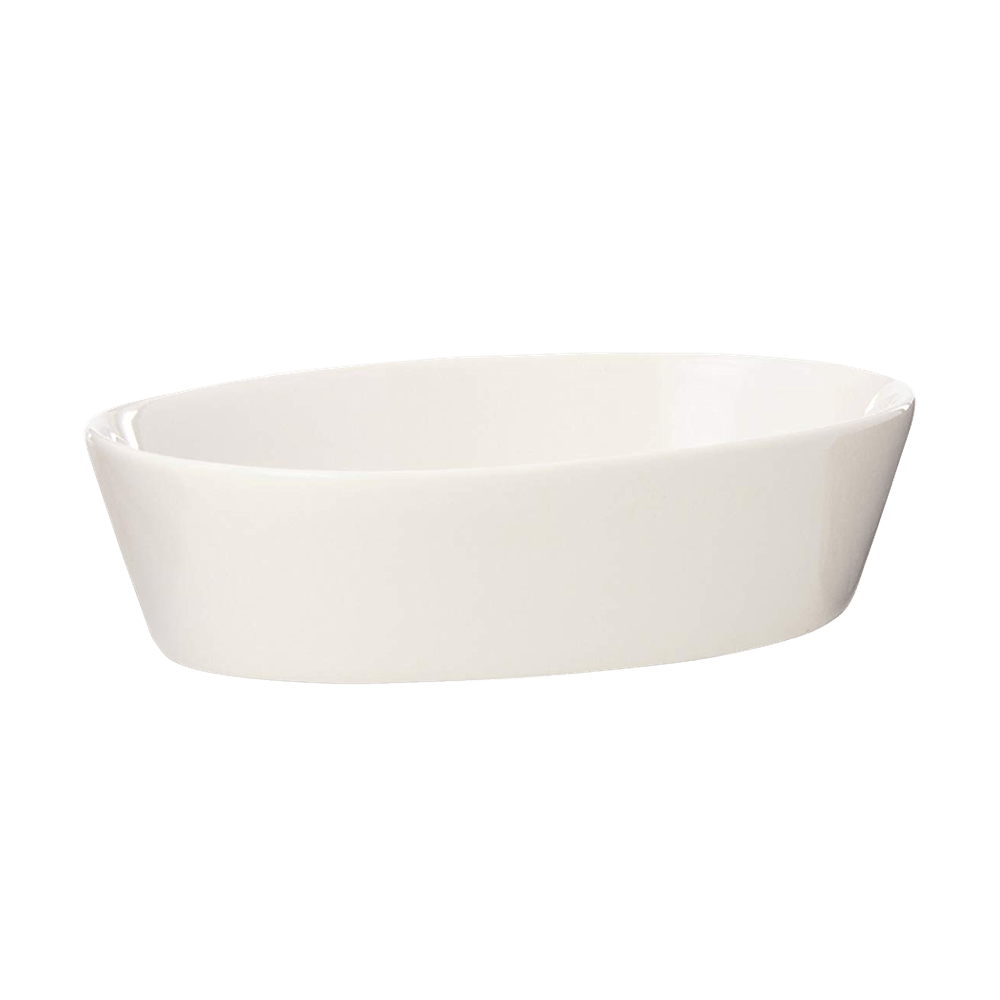 Browne Canada Foodservice Smallwares Each Browne 564004W Oval Baker 9oz/266ml, White | Denson CFE