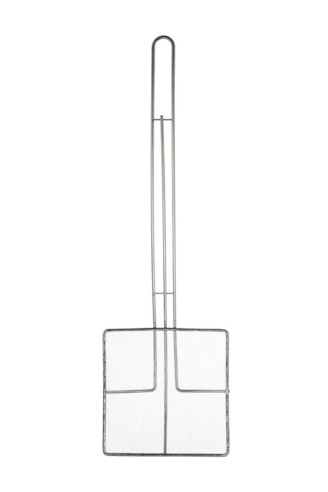 Browne Canada Foodservice Smallwares Each Browne 571924 Square Fine Mesh Skimmer - 6.5 in x 6.5 in, Stainless Steel | Denson CFE