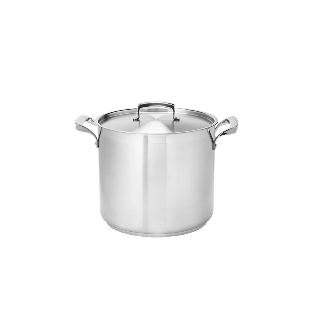 Browne Canada Foodservice Smallwares Each Browne 5723912 THERMALLOY 12 Quart Stainless Steel Stock Pot Deep NSF | Denson CFE