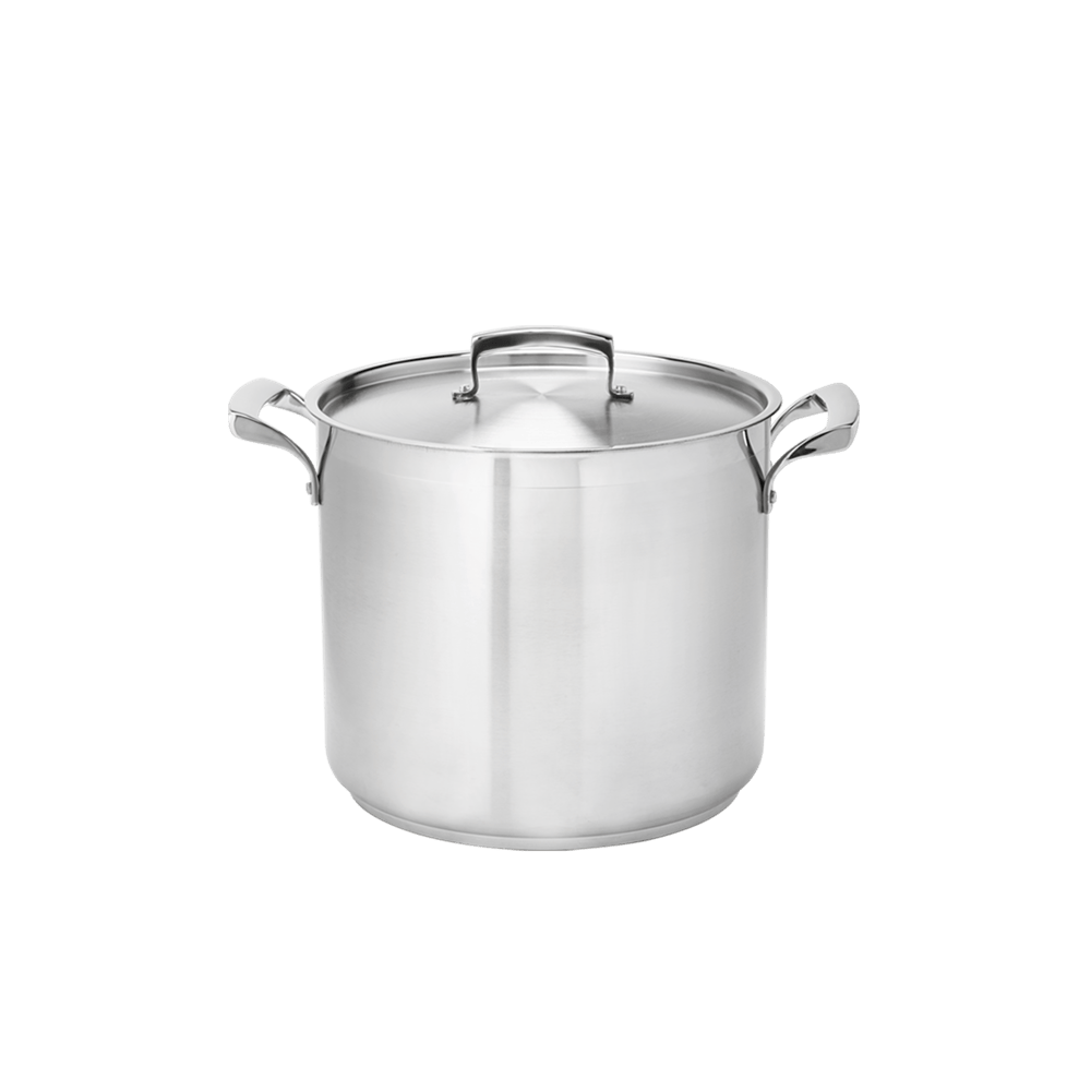 Browne Canada Foodservice Smallwares Each Browne 5723916 THERMALLOY 16 Quart Stainless Steel Stock Pot Deep NSF | Denson CFE