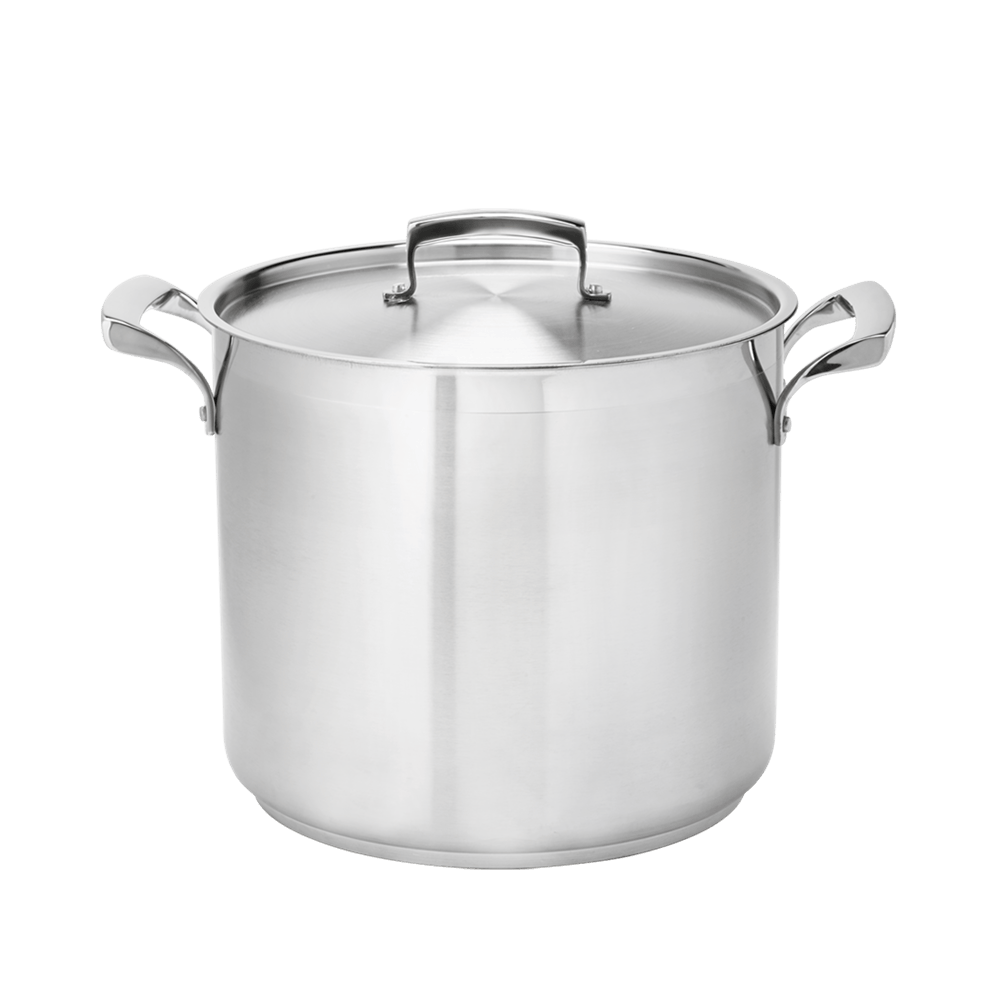 Browne Canada Foodservice Smallwares Each Browne 5723932 THERMALLOY 32qt Stainless Steel Stock Pot Deep | Denson CFE
