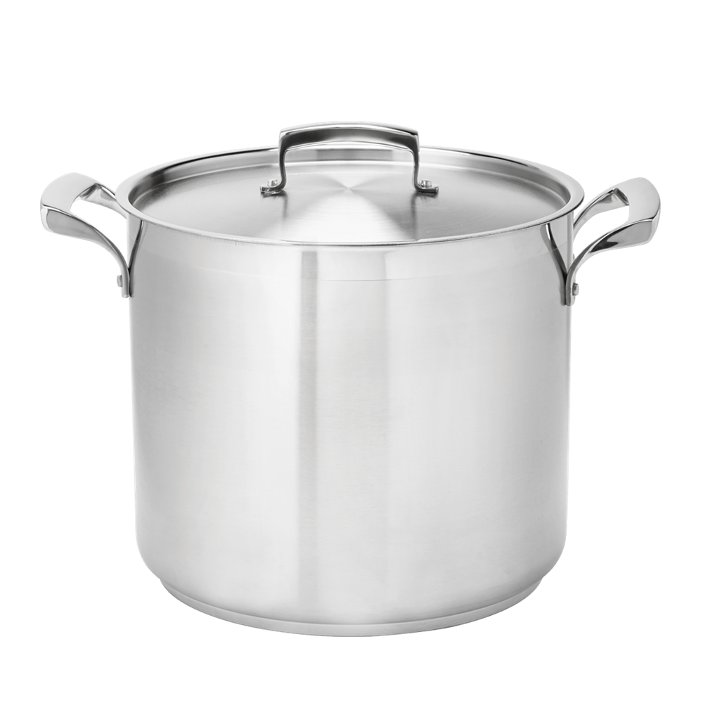 Browne Canada Foodservice Smallwares Each Browne 5723940 THERMALLOY 40qt Stainless Steel Stock Pot Deep | Denson CFE