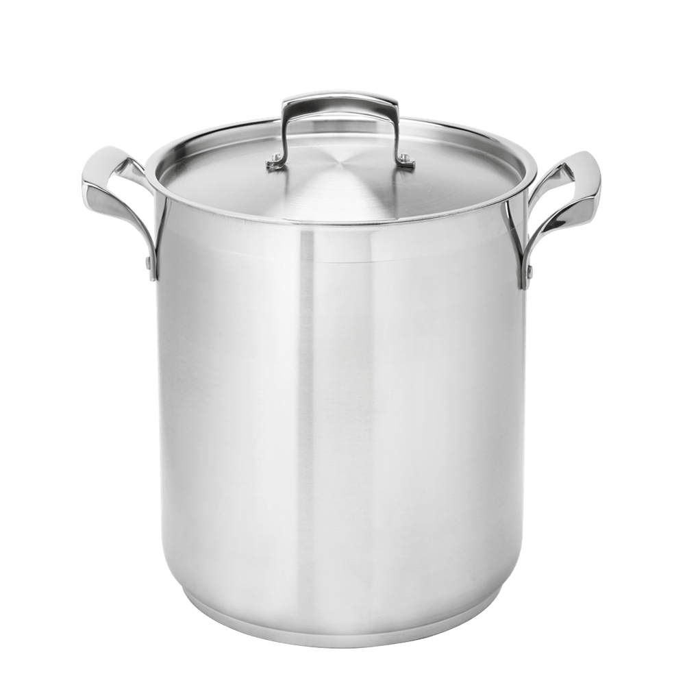 Browne Canada Foodservice Smallwares Each Browne 5723960 THERMALLOY 60qt Stainless Steel Stock Pot Deep | Denson CFE