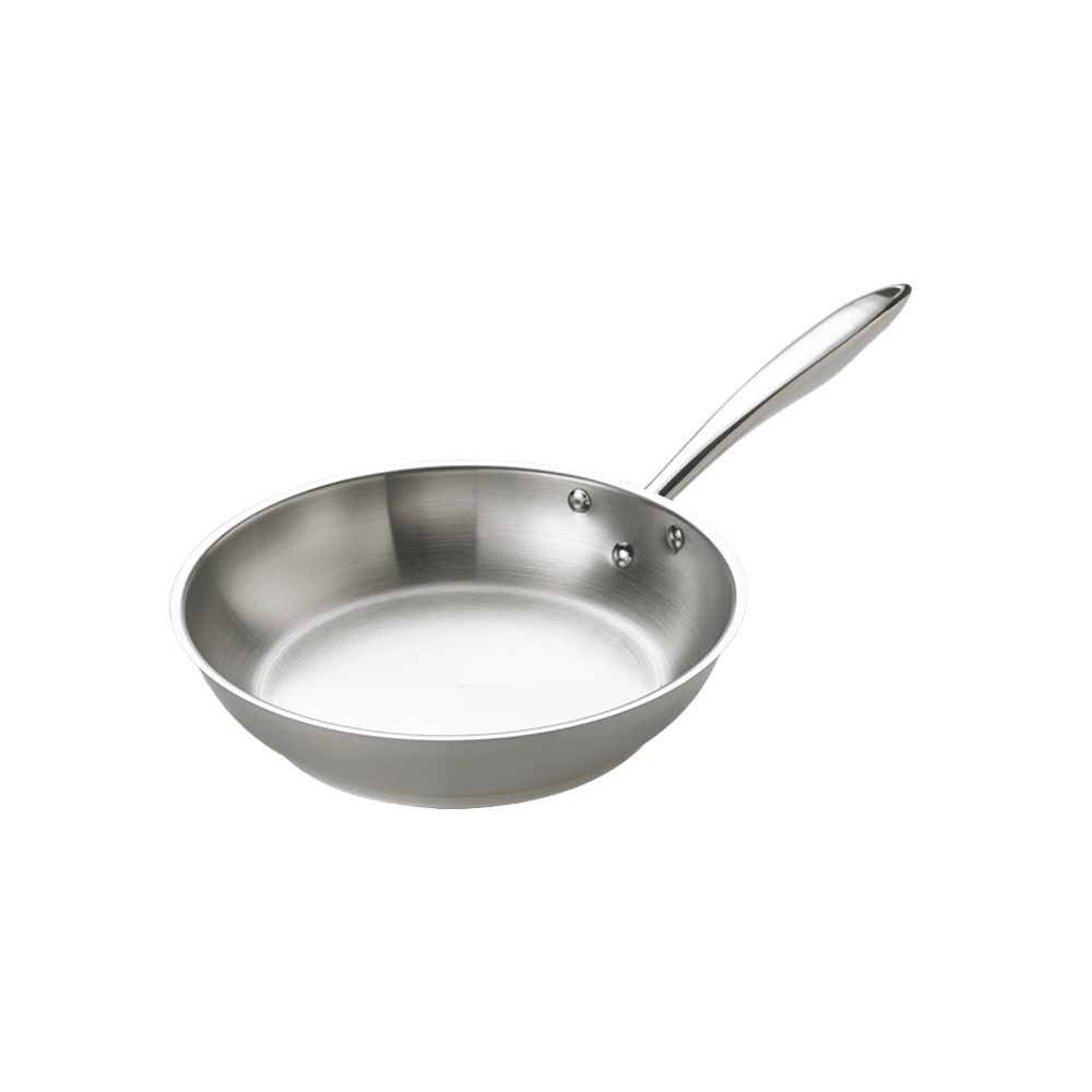 Browne Canada Foodservice Smallwares Each Browne 5724048 THERMALLOY 7.75" Stainless Steel Fry Pan | Denson CFE