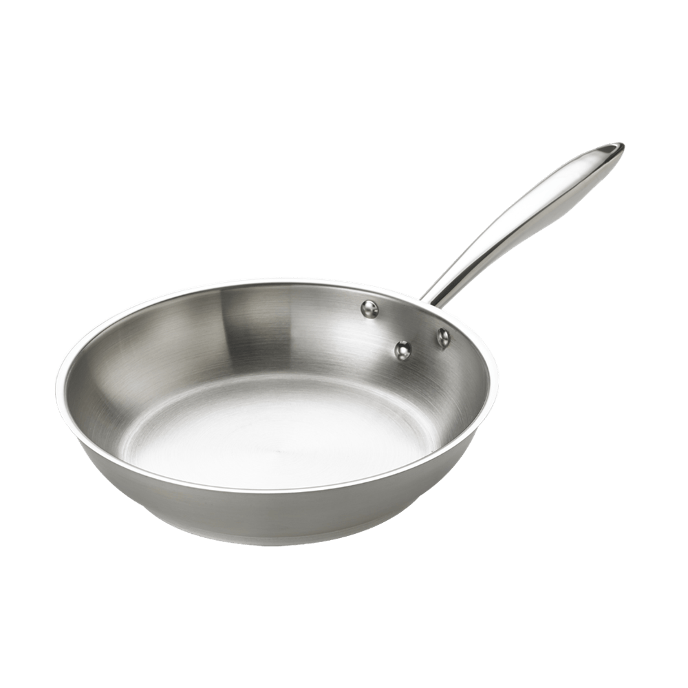 Browne Canada Foodservice Smallwares Each Browne 5724050 THERMALLOY 9.5" Stainless Steel Fry Pan | Denson CFE