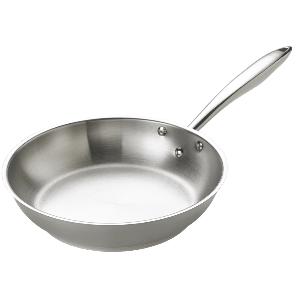 Browne Canada Foodservice Smallwares Each Browne 5724051 THERMALLOY 11" Stainless Steel Fry Pan | Denson CFE