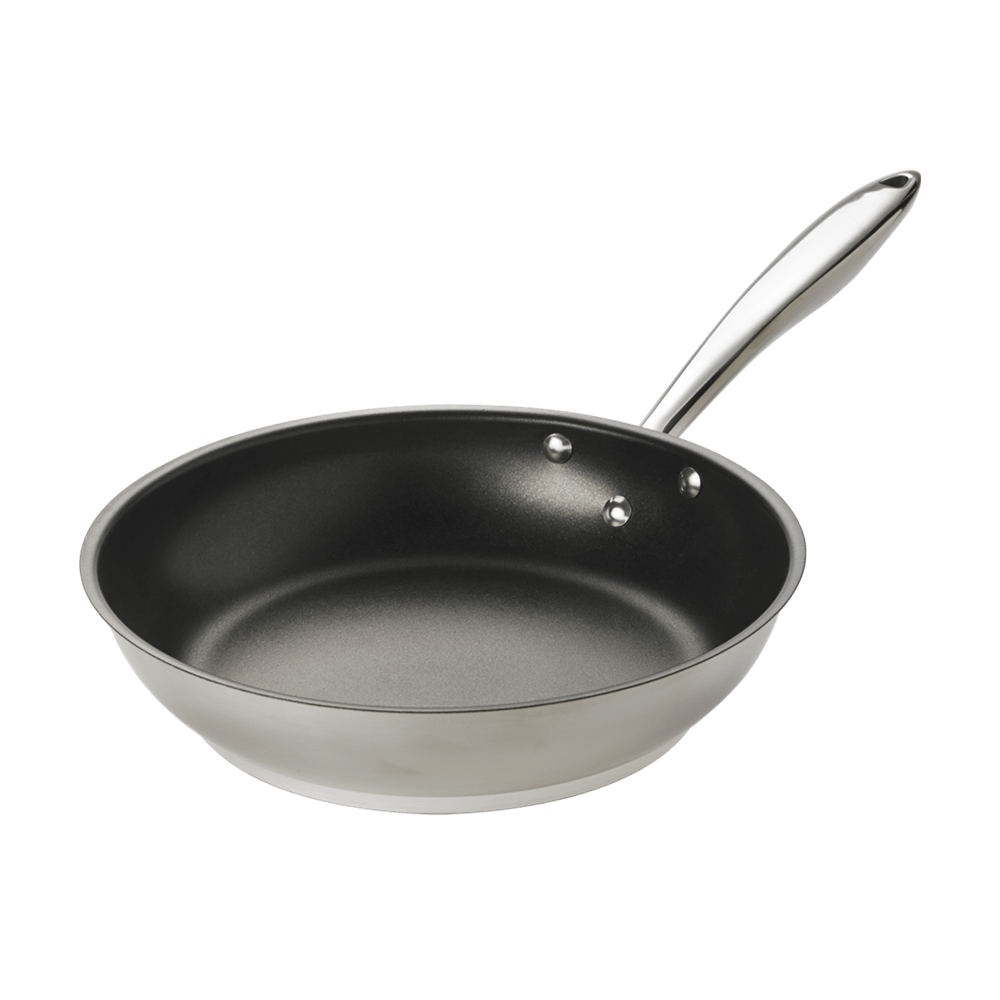 Browne Canada Foodservice Smallwares Each Browne 5724060 THERMALLOY Excalibur 9.5" Stainless Steel Fry Pan Non-stick | Denson CFE