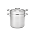 Browne Canada Foodservice Smallwares Each Browne 5724072 THERMALLOY 12qt Stainless Steel Double Boiler (3 Piece Set) | Denson CFE