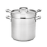 Browne Canada Foodservice Smallwares Each Browne 5724076 THERMALLOY 16qt Stainless Steel Double Boiler (3 Piece Set) | Denson CFE