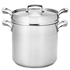 Browne Canada Foodservice Smallwares Each Browne 5724080 THERMALLOY 20qt Stainless Steel Double Boiler (3 Piece Set) | Denson CFE