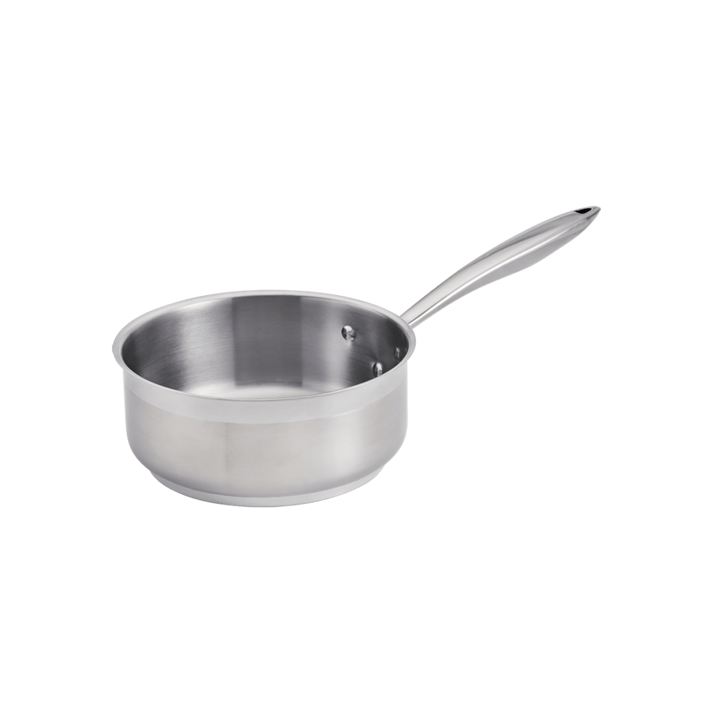 Browne Canada Foodservice Smallwares Each Browne 5724161 THERMALLOY Low Sauce Pan 6" / 16cm 1.5qt / 1.5L Stainless Steel | Denson CFE