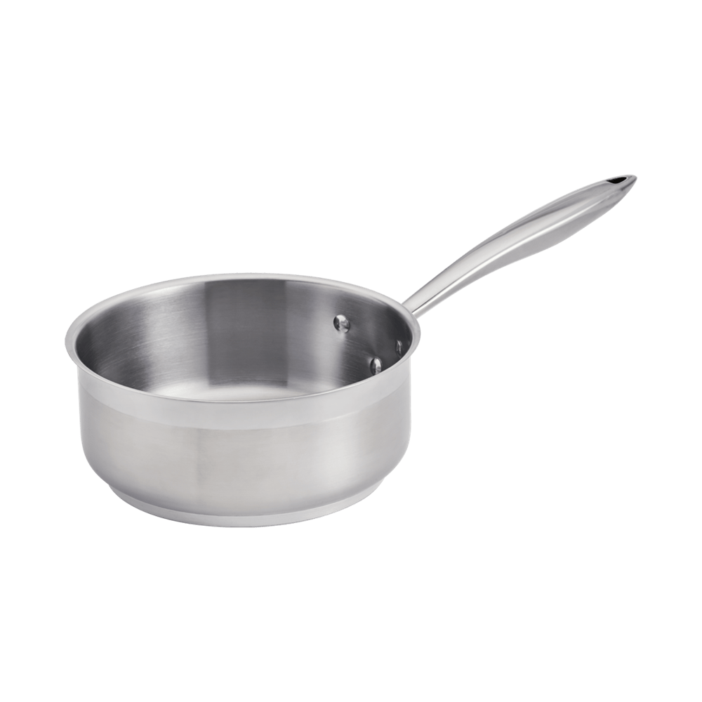 Browne Canada Foodservice Smallwares Each Browne 5724162 THERMALLOY Low Sauce Pan 8" / 20cm 2.5qt / 2.6L Stainless Steel | Denson CFE