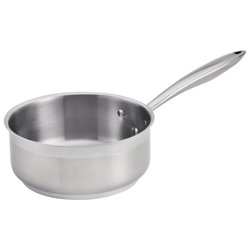 Browne Canada Foodservice Smallwares Each Browne 5724164 THERMALLOY Low Sauce Pan 9.5" / 24cm 5qt / 5.2L Stainless Steel | Denson CFE