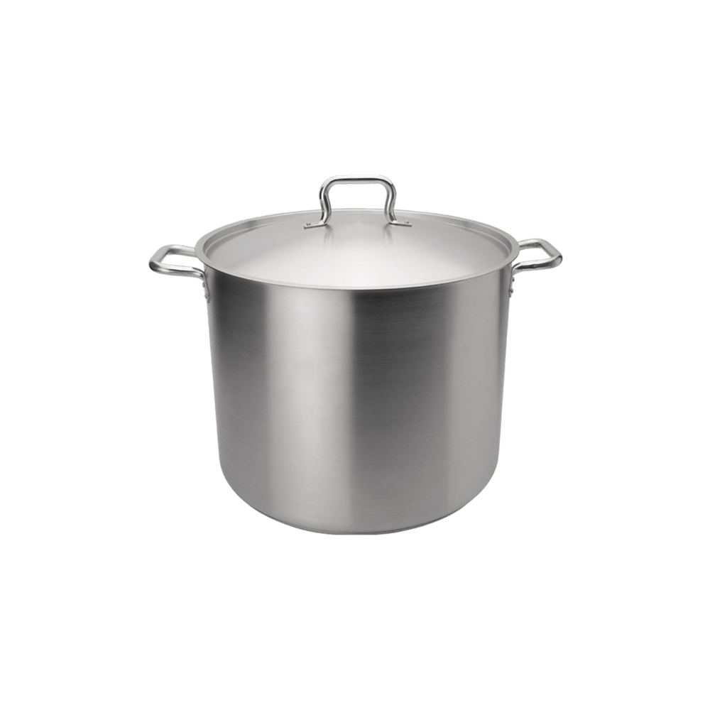 Browne Canada Foodservice Smallwares Each Browne 5733916 - 16 Qt Elements Stainless Steel Deep Stock Pot | Denson CFE