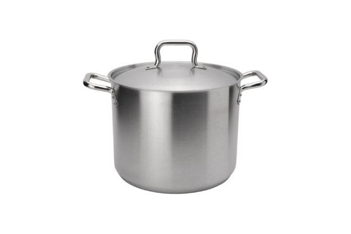 Browne Canada Foodservice Smallwares Each Browne 5733920 ELEMENTS Stock Pot 20qt/19L w/Cover Stainless Steel NSF | Denson CFE