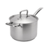 Browne Canada Foodservice Smallwares Each Browne 5734034 Elements Sauce Pan - 4.5 qt, Stainless Steel | Denson CFE