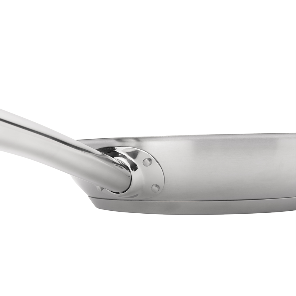 Browne Canada Foodservice Smallwares Each Browne 5734048 ELEMENTS Fry Pan 8"/20cm Stainless Steel | Denson CFE