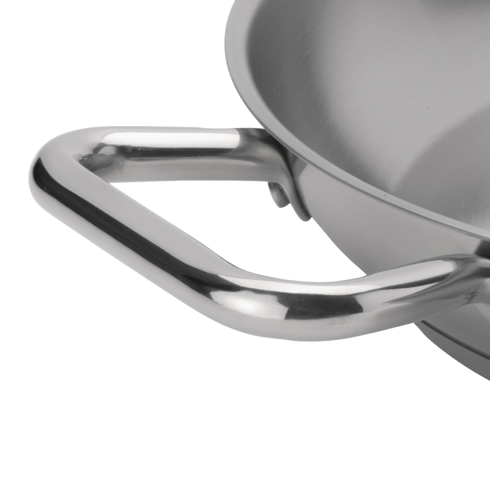 Browne Canada Foodservice Smallwares Each Browne 5734052 ELEMENTS Fry Pan 12.5"/32cm Stainless Steel | Denson CFE