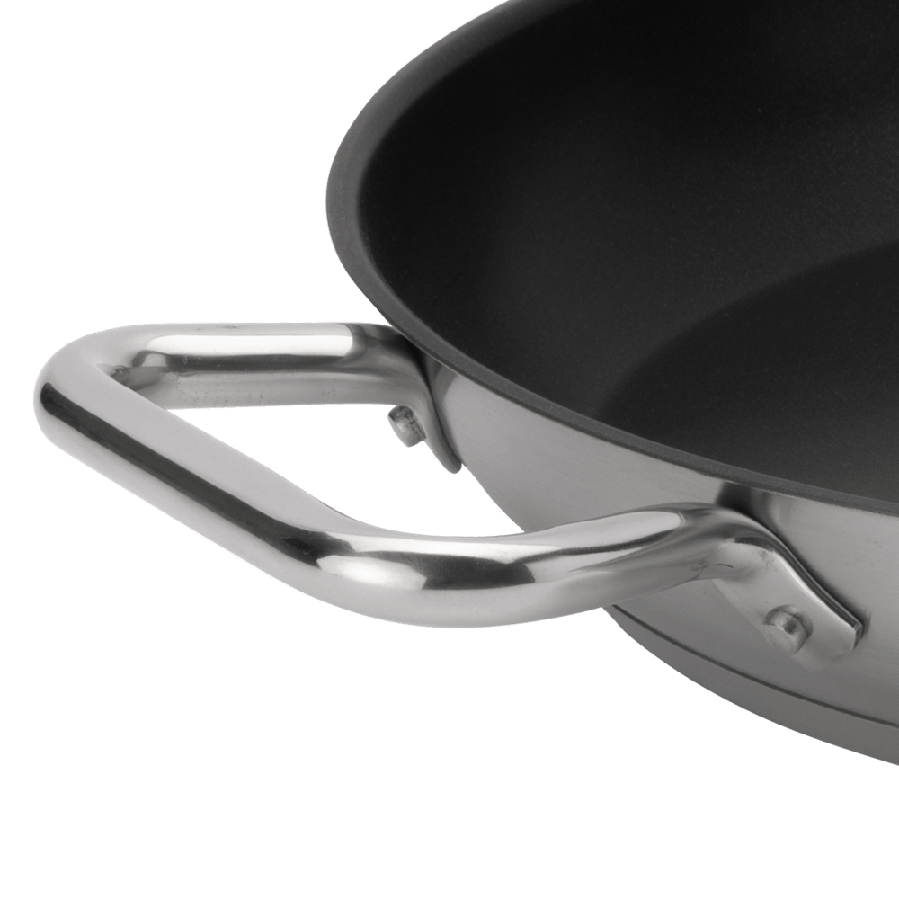 Browne Canada Foodservice Smallwares Each Browne 5734062 ELEMENTS Fry Pan 12.5 Inch 32 Centimeter Non Stick Excalibur NSF | Denson CFE