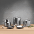 Browne Canada Foodservice Smallwares Each Browne 5734124 Elements Cover 9.4 inch / 24 cm Stainless Steel NSF | Denson CFE