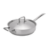 Browne Canada Foodservice Smallwares Each Browne 5734185 ELEMENTS Saute Pan 5qt / 4.75L with Cover Stainless Steel | Denson CFE