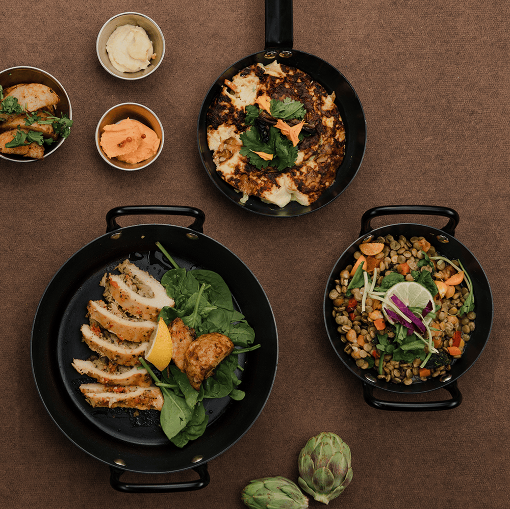 Browne Canada Foodservice Smallwares Each Browne 573752 THERMALLOY Fry Pan Two Hand 11.8 Inch Black Carbon Steel | Denson CFE