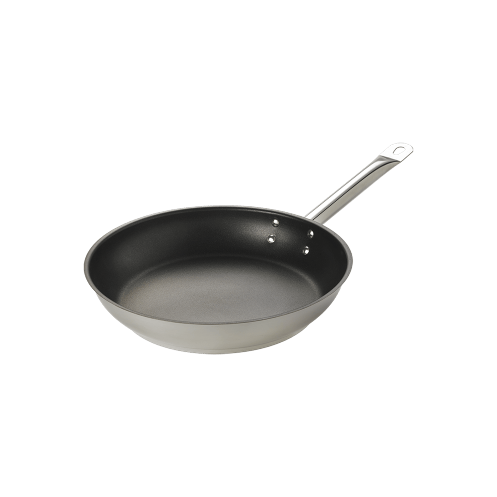 Browne Canada Foodservice Smallwares Each Browne 573775 THERMALLOY Stainless Steel Excalibur Coated Non Stick Fry Pan 8 Inch | Denson CFE