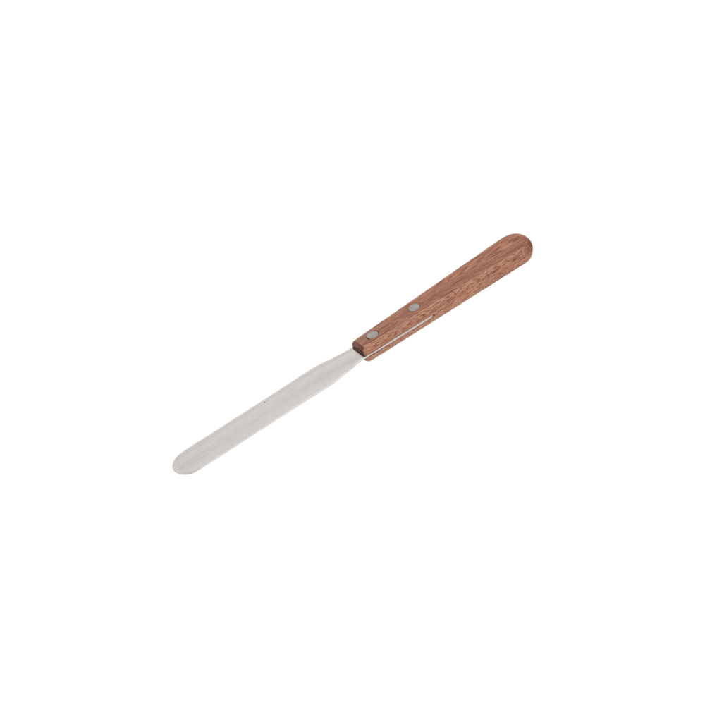 Browne Canada Foodservice Smallwares Each Browne 573824 Icing Spatula 4.5 Inch with Wood Handle | Denson CFE
