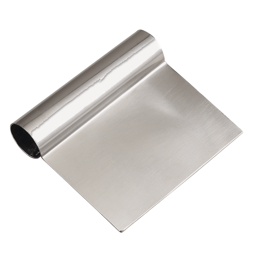 Browne Canada Foodservice Smallwares Each Browne 574263 Dough Scraper Stainless Steel 4.5x5 Inch | Denson CFE