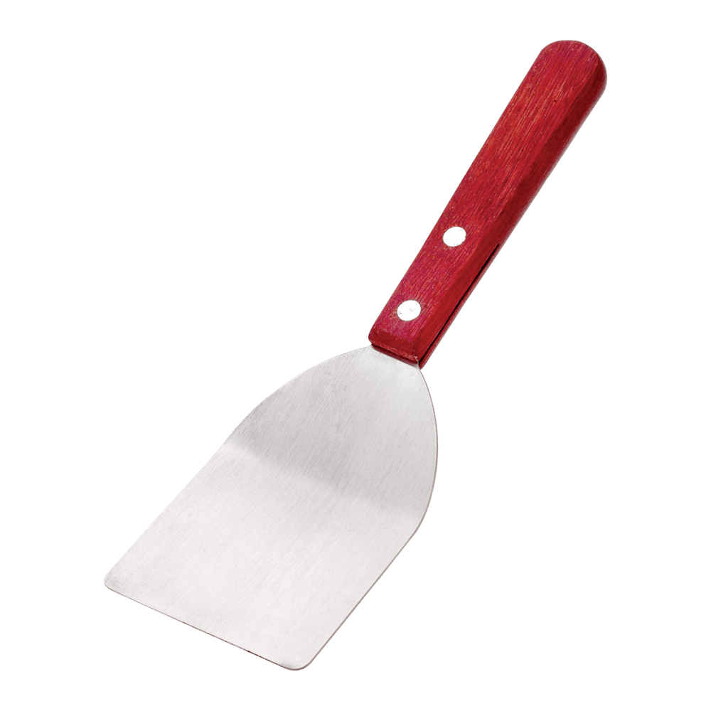 Browne Canada Foodservice Smallwares Each Browne 574304 Utility Spatula with Wooden Handle 3.5x2 Inch | Denson CFE