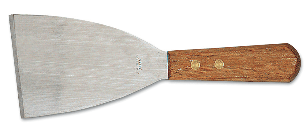 Browne Canada Foodservice Smallwares Each Browne 574313 8" Grill Scraper with Hardwood Handle | Denson CFE